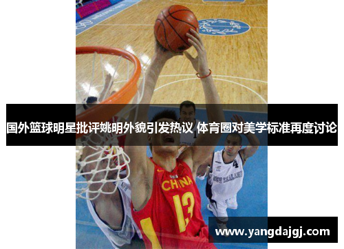 国外篮球明星批评姚明外貌引发热议 体育圈对美学标准再度讨论