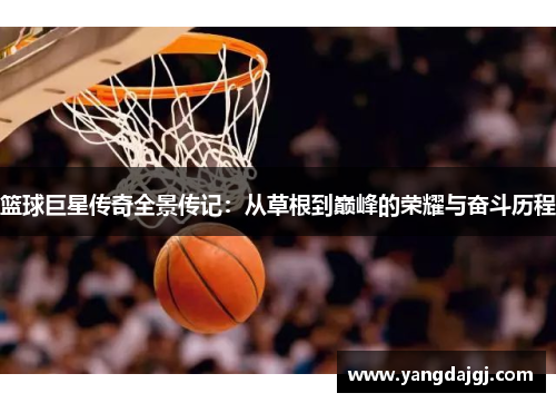 篮球巨星传奇全景传记：从草根到巅峰的荣耀与奋斗历程